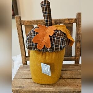 Fall/Harvest/Thanksgiving Plush Decorative Acorn  10"